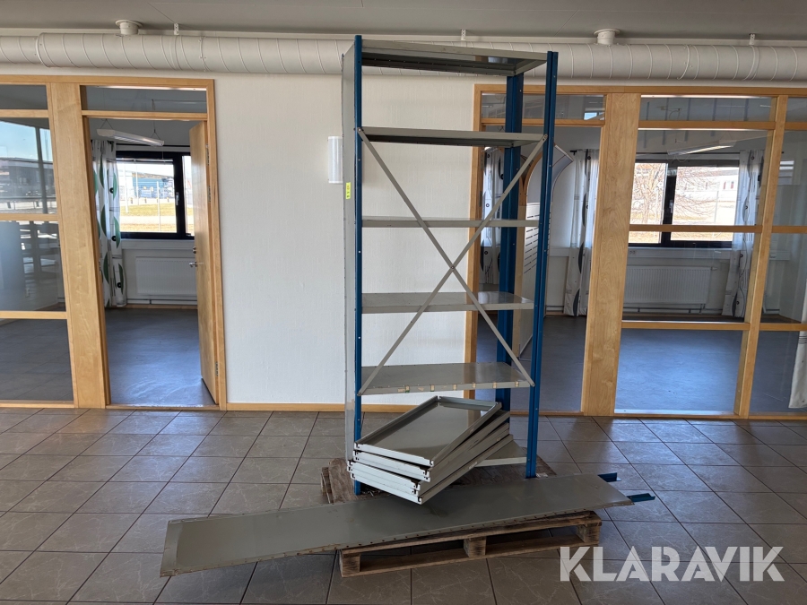 Lagerhylla/hyllställ 2st sektioner