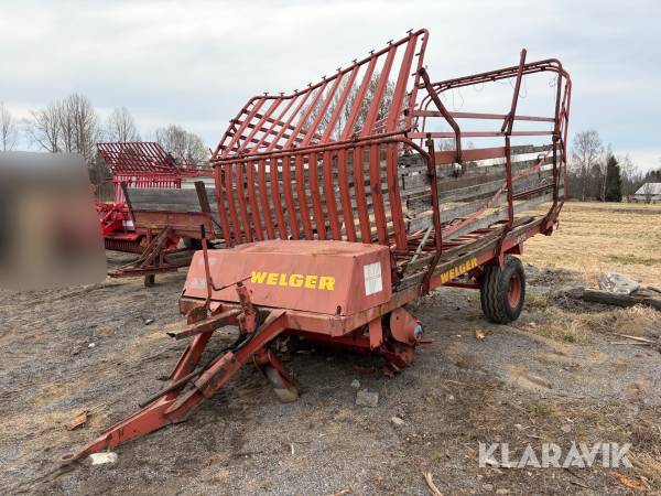 Självlastarvagn Welger EL 70