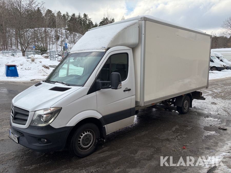 Skåpbil Mercedes-Benz Sprinter 319 3,5t CDI 190hk Bakgavellyft
