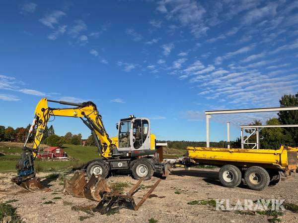 Grävmaskin Wacker Neuson 9503-2 tilt/kärra/skopor