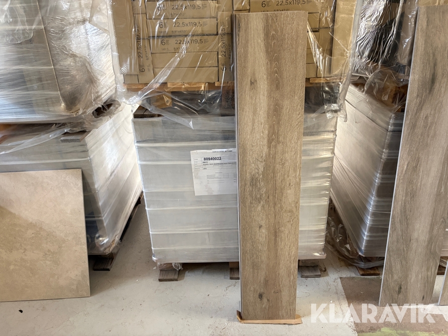 Träklinker Halcon Ceramicas Atelier Biege 22,5x119,5 132kvm