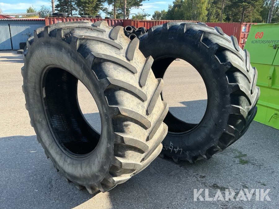 Traktordäck Michelin 650/65R38 2st