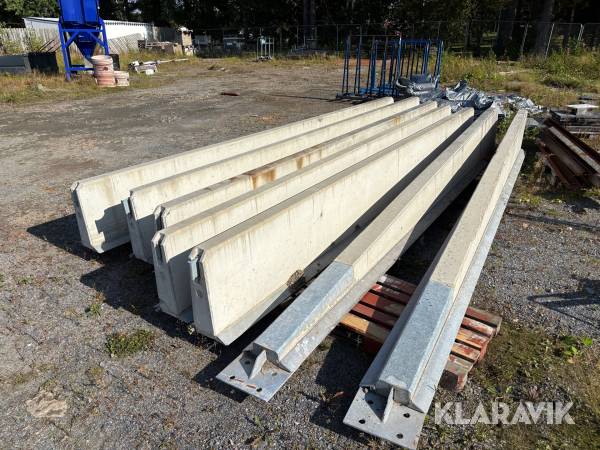 Tung skyddsbarriär i betong 11st.