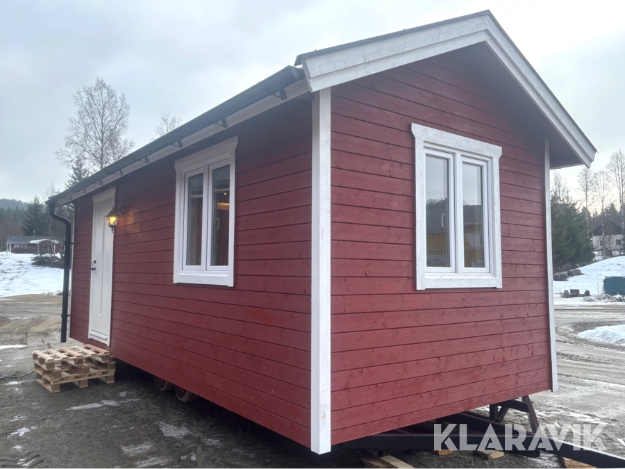 Villavagn 23 m2 - Allrum med köksdel + litet loft och badrum