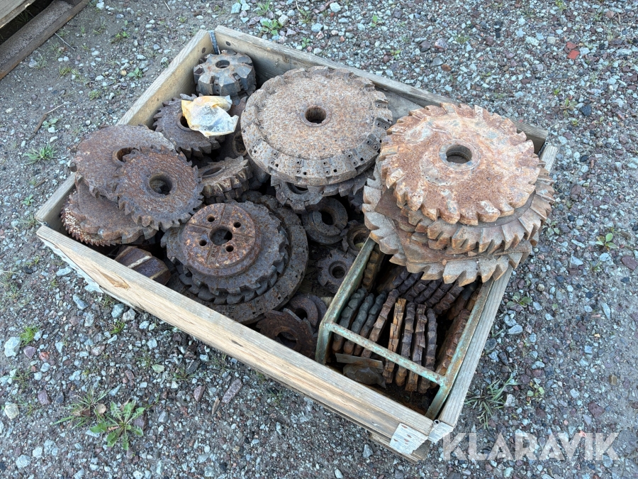 Fräsverktyg för metall 1st pall