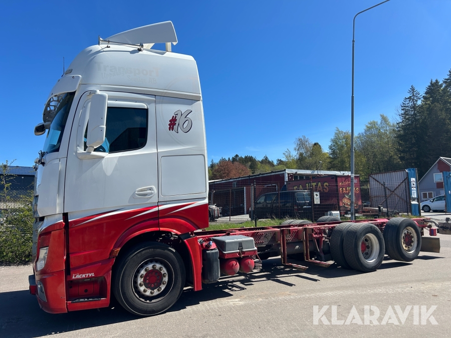 Lastbil Chassi Mercedes Actros