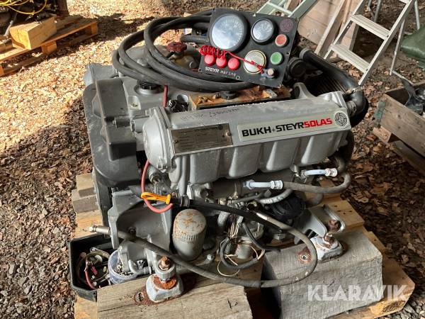 Båtmotor Bukh Steyr Solas M14 TCAM