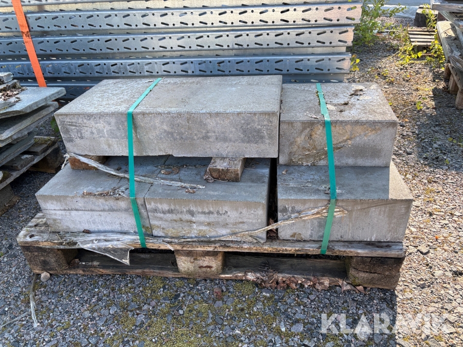 Betongplattor