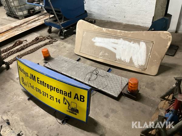 Vindavvisare / ljusskylt - Till lastbil