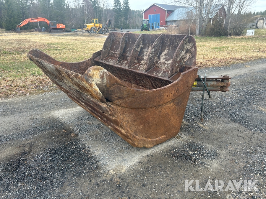 Hydraulisk Planeringsskopa BSM 1400 l