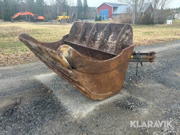 Hydraulisk Planeringsskopa BSM 1400 l