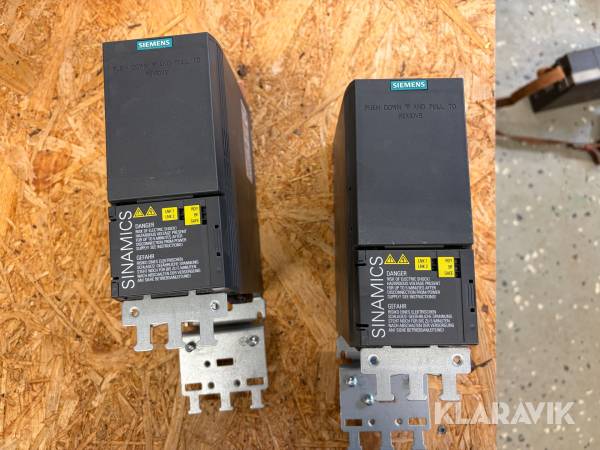 Frekvensomvandlare Siemens Sinamics G120C ,2st