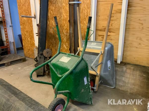 Skottkärra 2st Trönninge Kärran H20GALV / Hörby Bruk