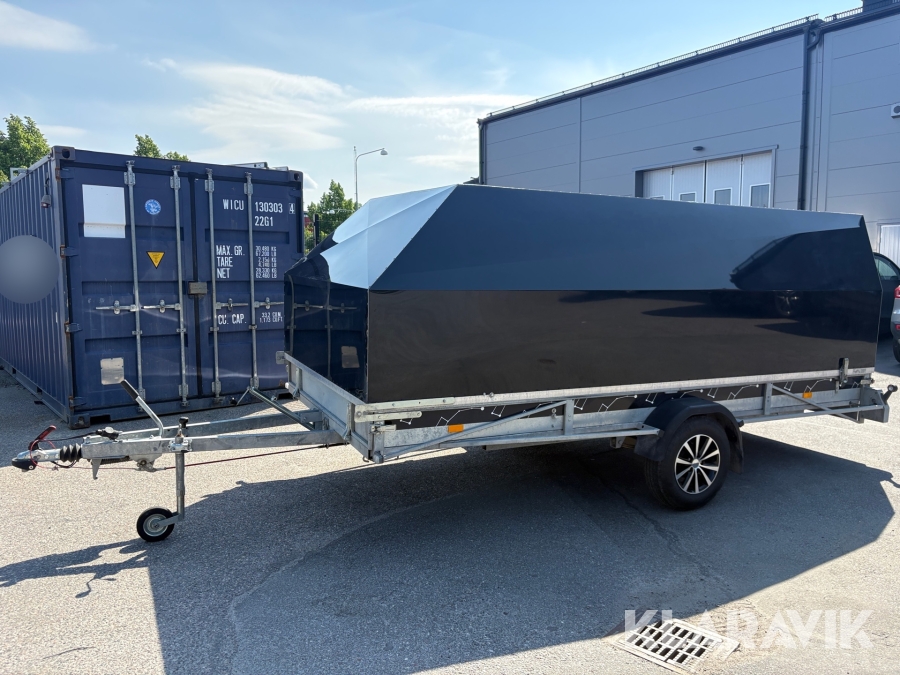 Personbilssläp Arcas Trailer CD410-SLB/1.85