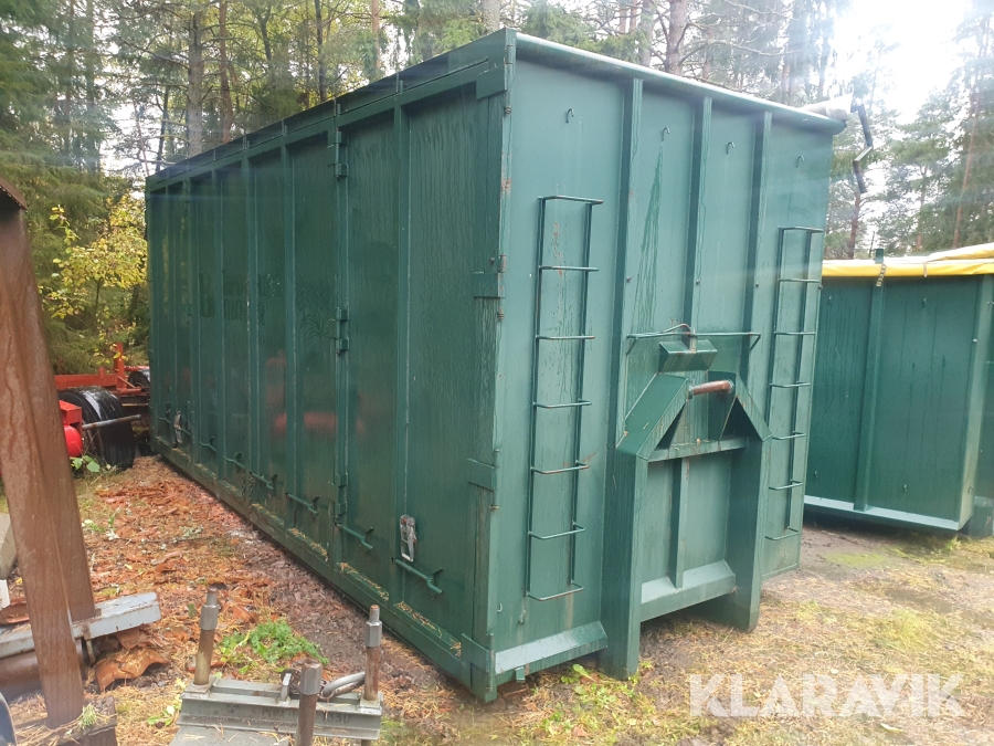 Lastväxlarflak med öppningsbar sida CMT 40 m3