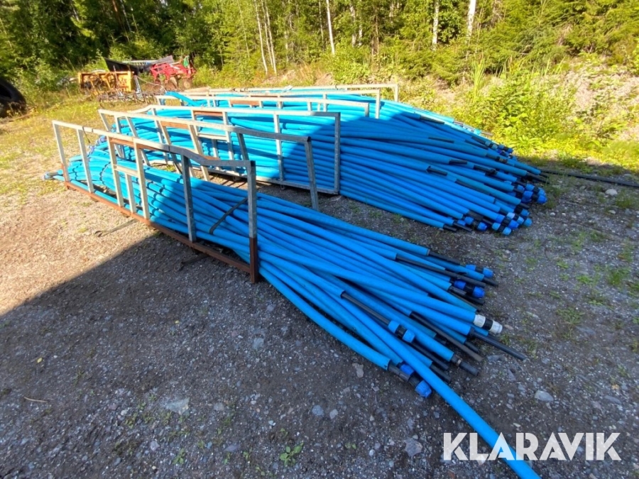 Isolerad vattenslang 32mm med korgar 1500m