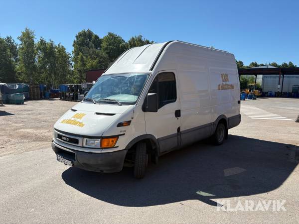 Servicebil Ivevo Daily III med verkstadsutrustning och verktyg