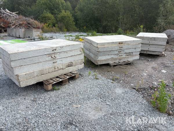 Betongfundament 15st