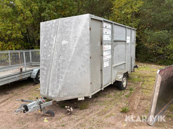 Trailer med kåpa Proab 4P Special