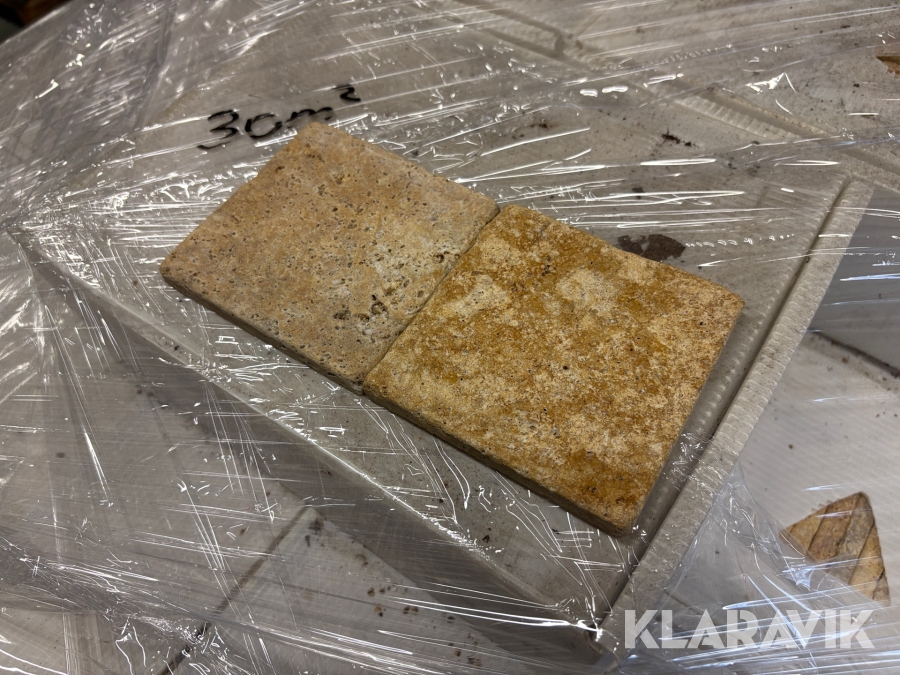 Natursten / Marmor ca 30kvm