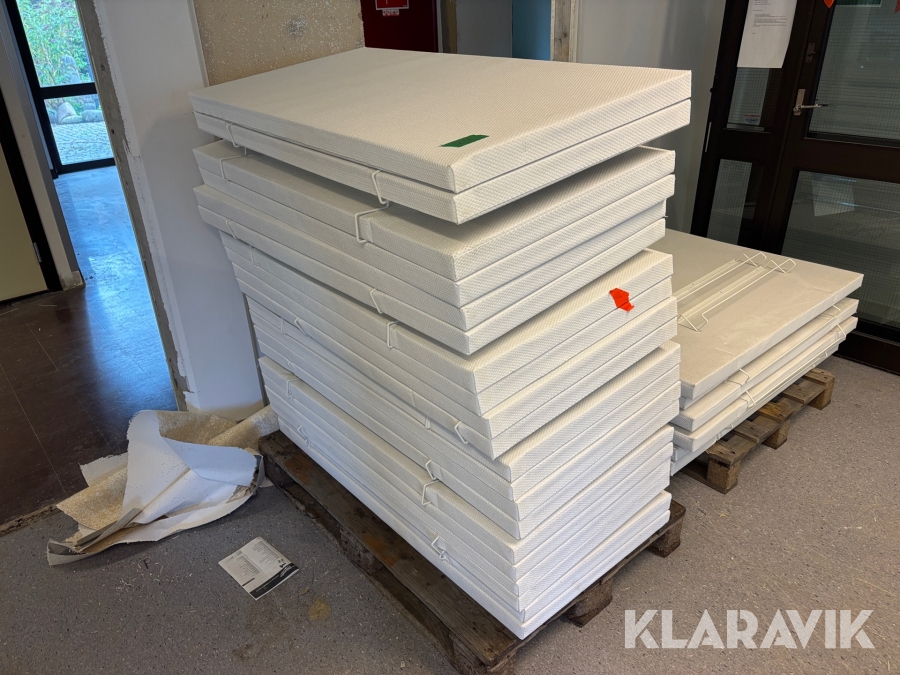 Ljudisoleringsskivor 60x120cm 10st