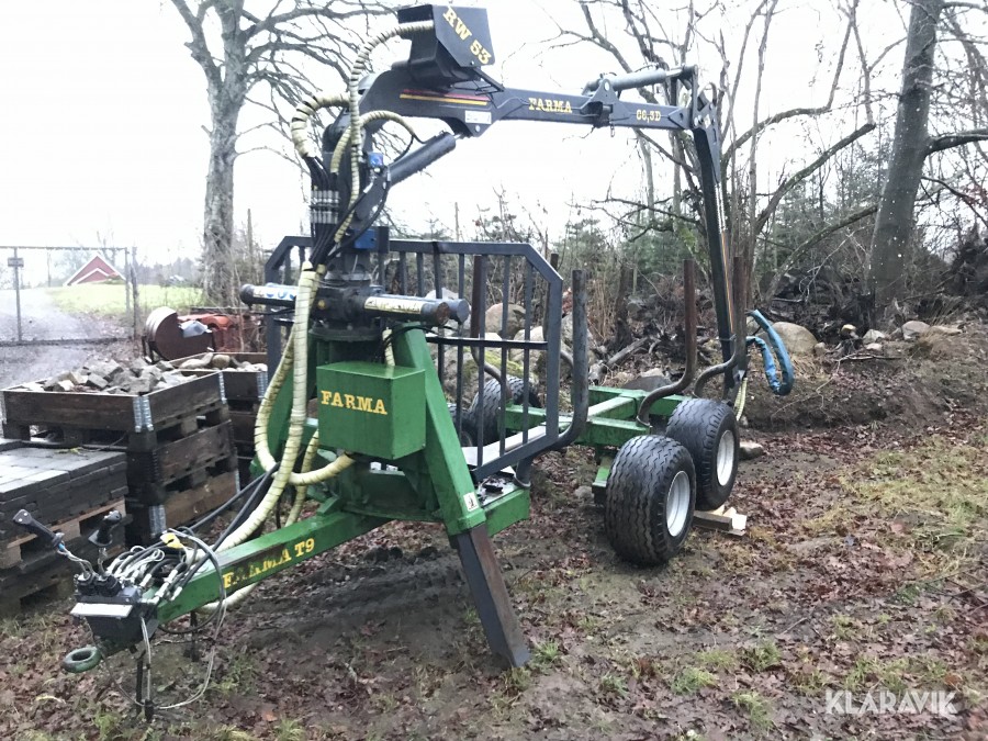 Skogsvagn Farma 9 tons