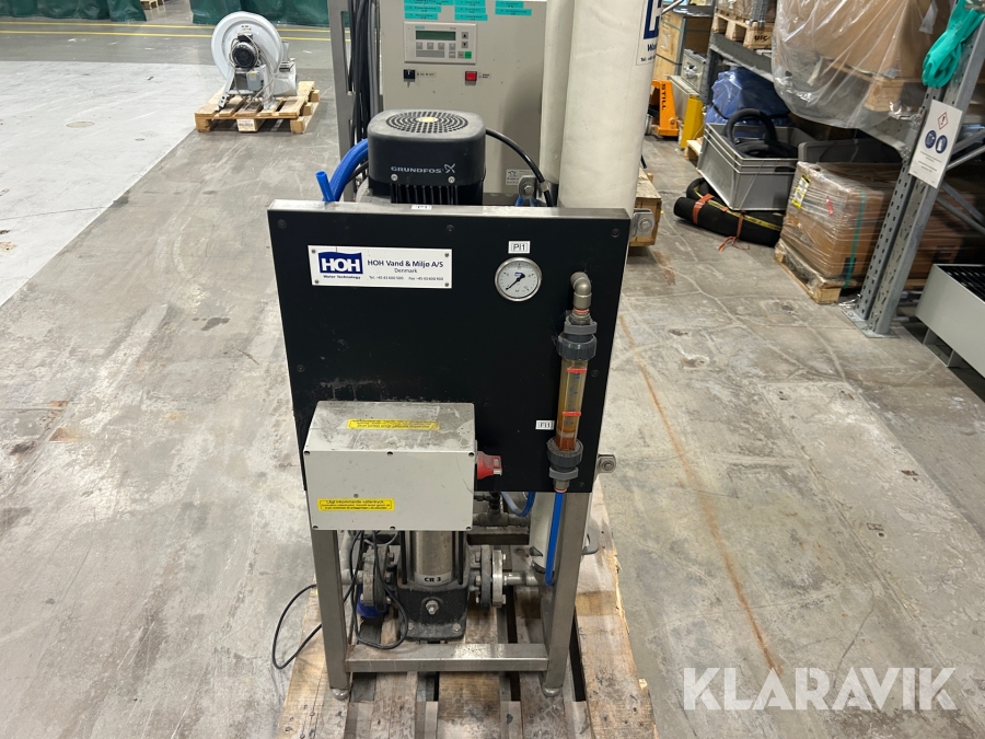 Cirkulationspump med vattenfilter