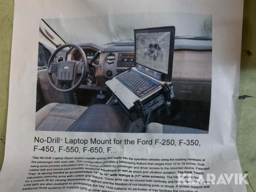 Datorhållare Rammount till Ford