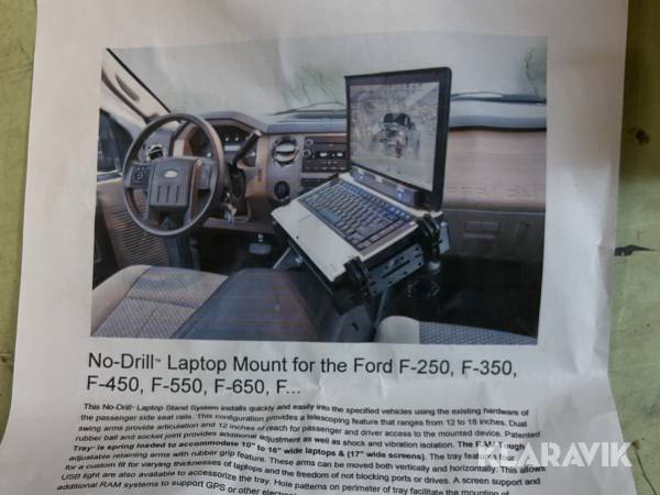 Datorhållare Rammount till Ford