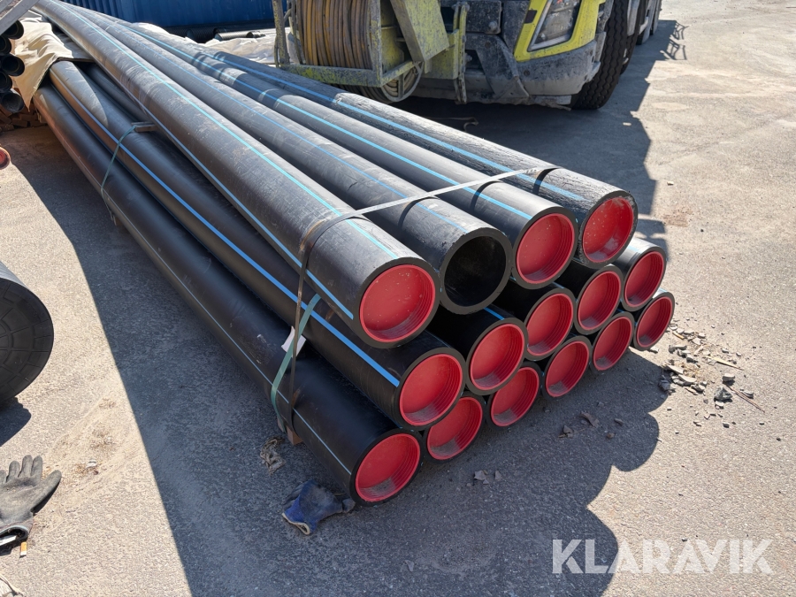PE tryckrör Pipelife PE100RC 15 st