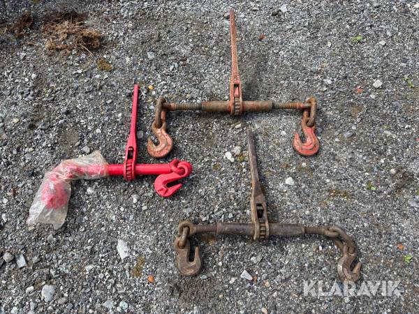 Kättingspännare 3st