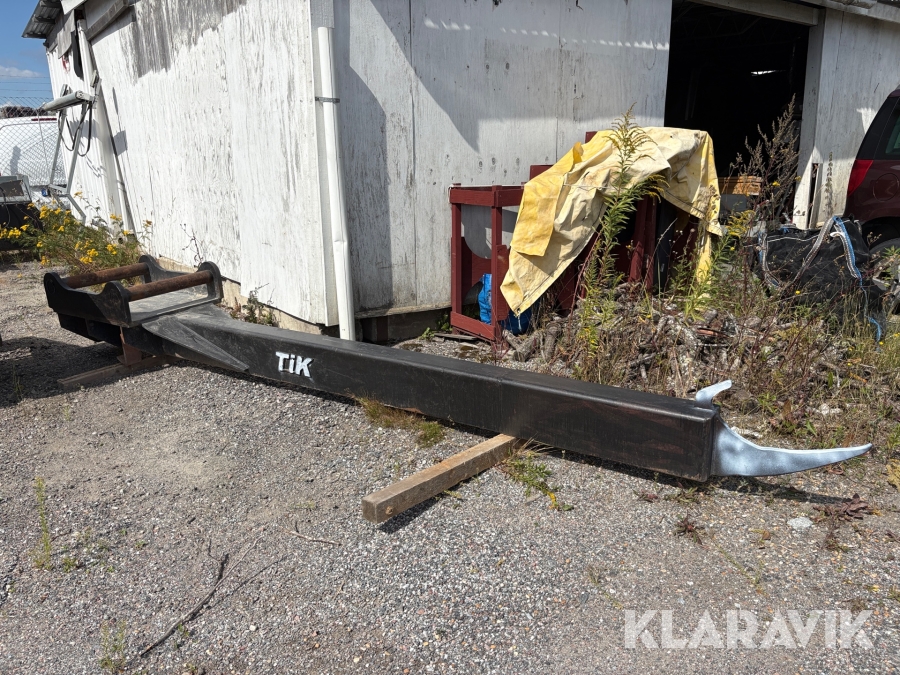 Kranarm Tik för lyft av sprängmattor