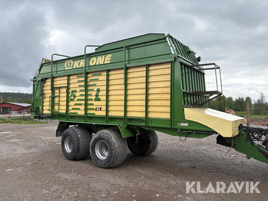 Gräsvagn/följevagn Krone 5XL-GL