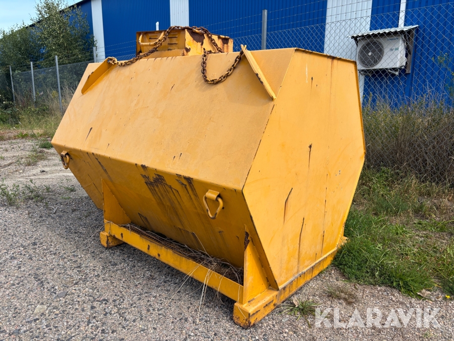 Dieseltank J-O Fherm Dumper AB 1500 liter