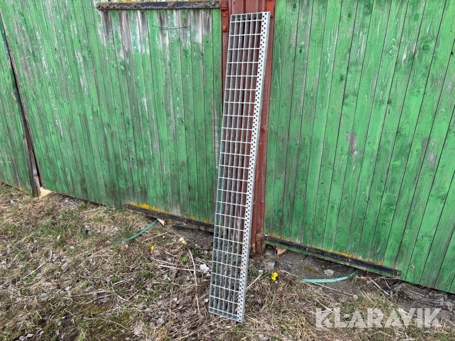 Trappsteg galvat stål 11st