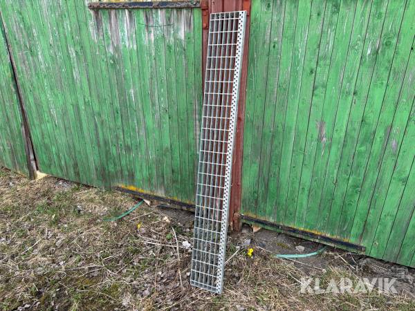 Trappsteg galvat stål 11st