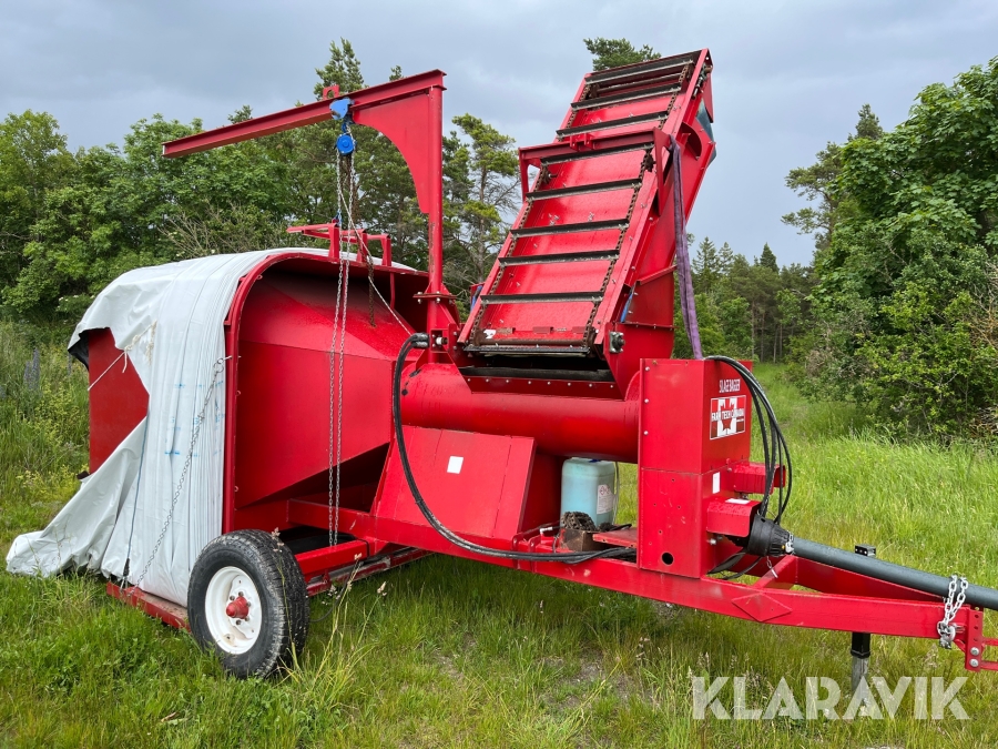 Korvpackare Farm Tech Canada Silade Bagger, Gotland, Klaravi