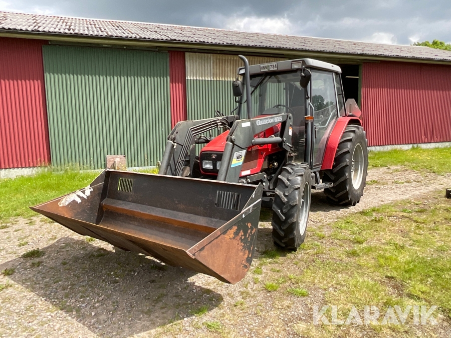 Traktor Massey Ferguson 4225 Med Ålö Quicke 415 inklusive skopa