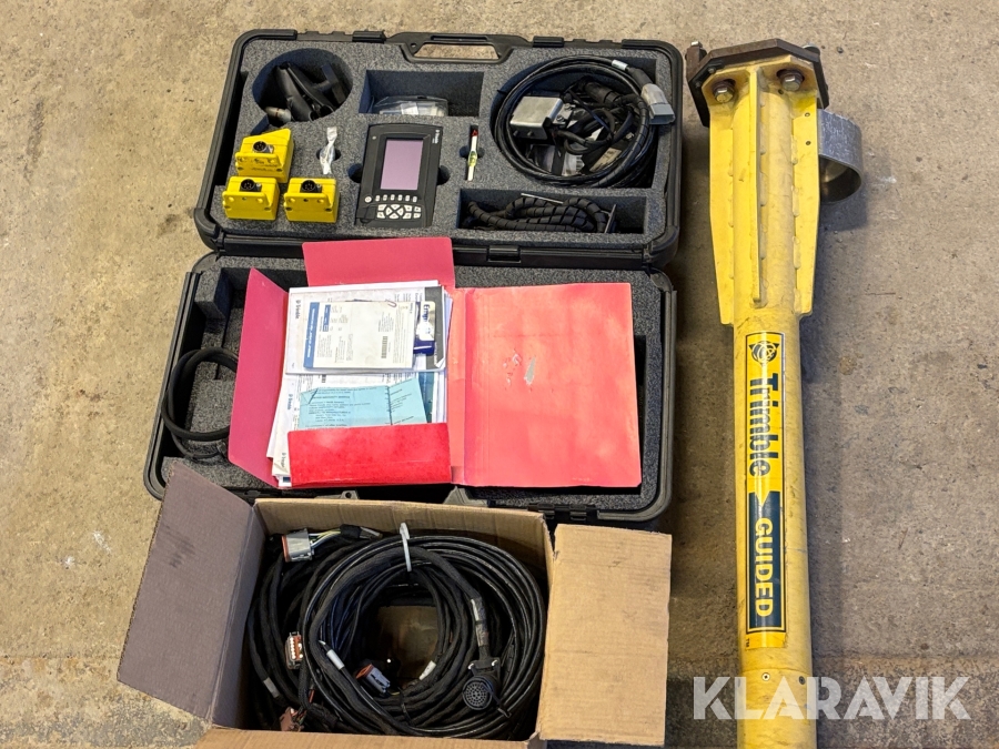 Komplett grävsystem Trimble GCS Flex 2D-styrning