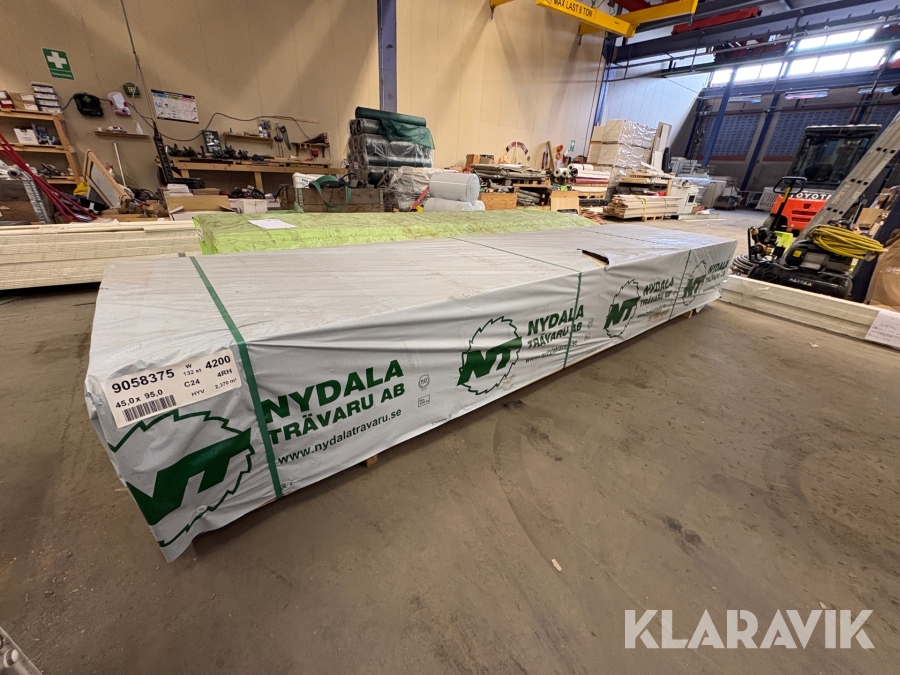 Reglar Nydala Trävaru AB 45X95mm, 4,2m