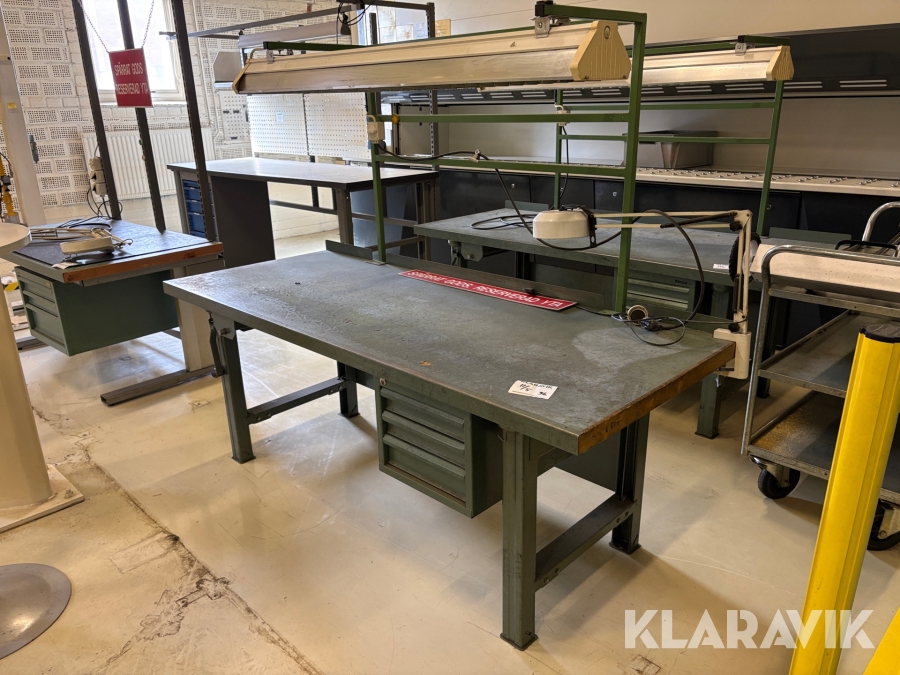 Arbetsbänk Werba höj & sänkbart