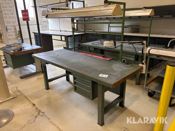 Arbetsbänk Werba höj & sänkbart