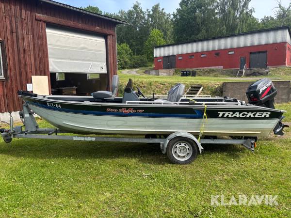 Båt Tracker PRO Deep V 17 med Mercury 60