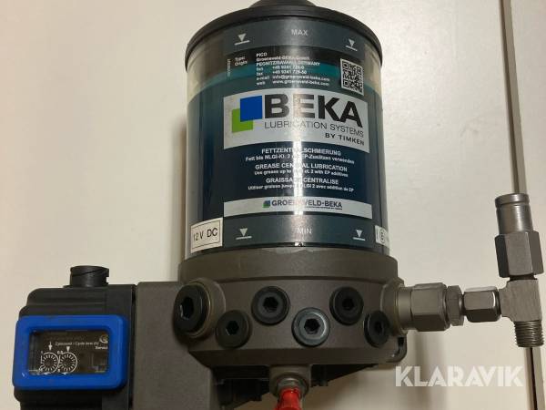 Centralsmörjningspump Beka Piko 12 V