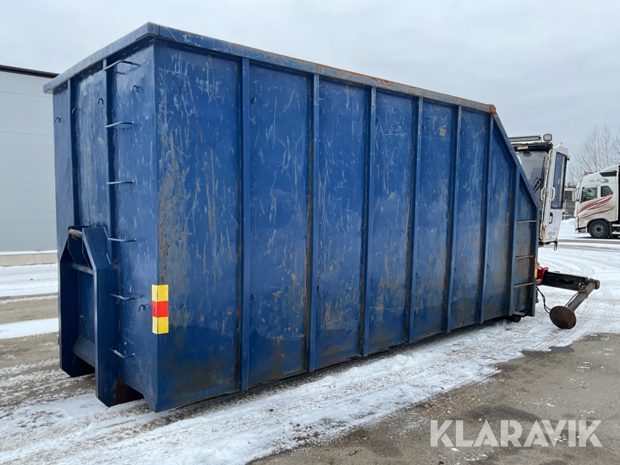 Lastväxlarflak med Palfinger-kran