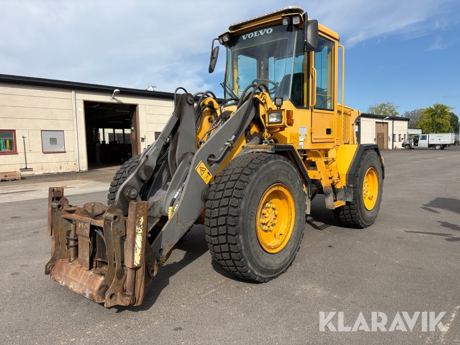 Hjullastare Volvo BM L50E med skevfäste