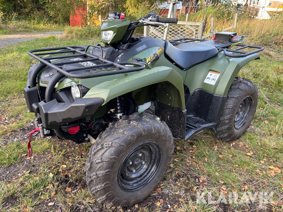 ATV Yamaha Kodiak 450 Difflock med timmervagn