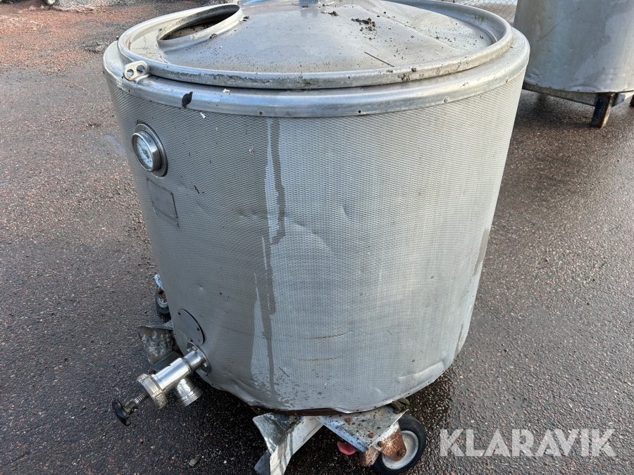 Industritank rostfri Wedholms DH 61