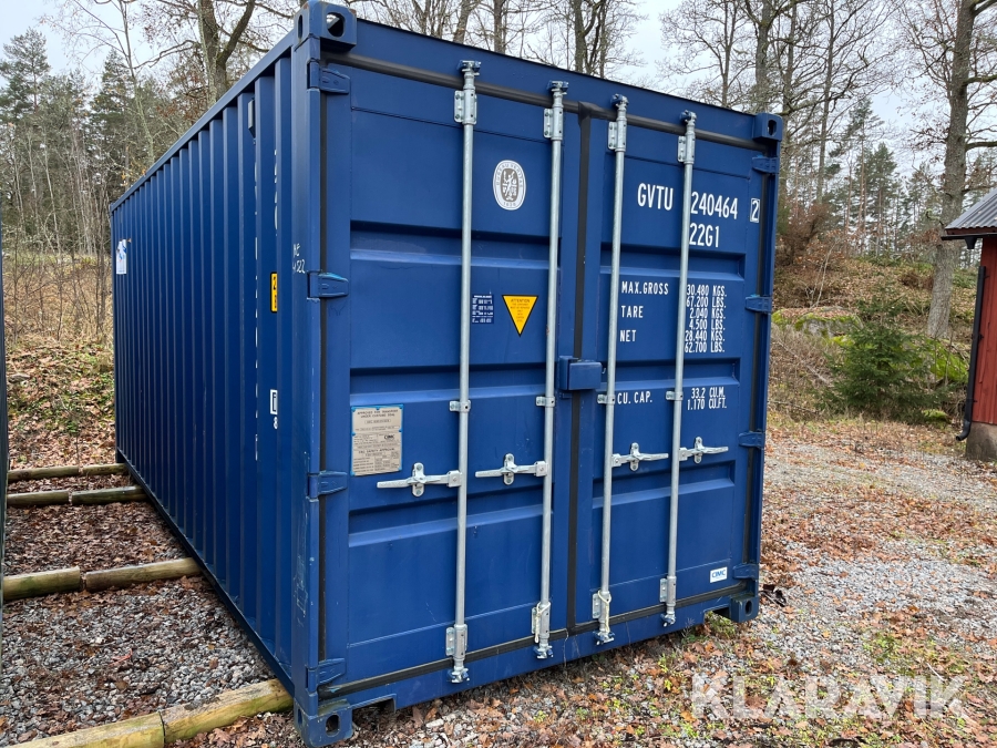 Container 20 fot isolerad