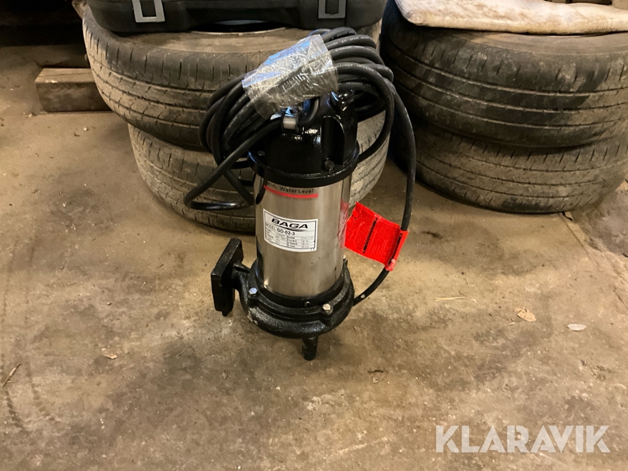 Skärande avloppspump Baga GD-02-3